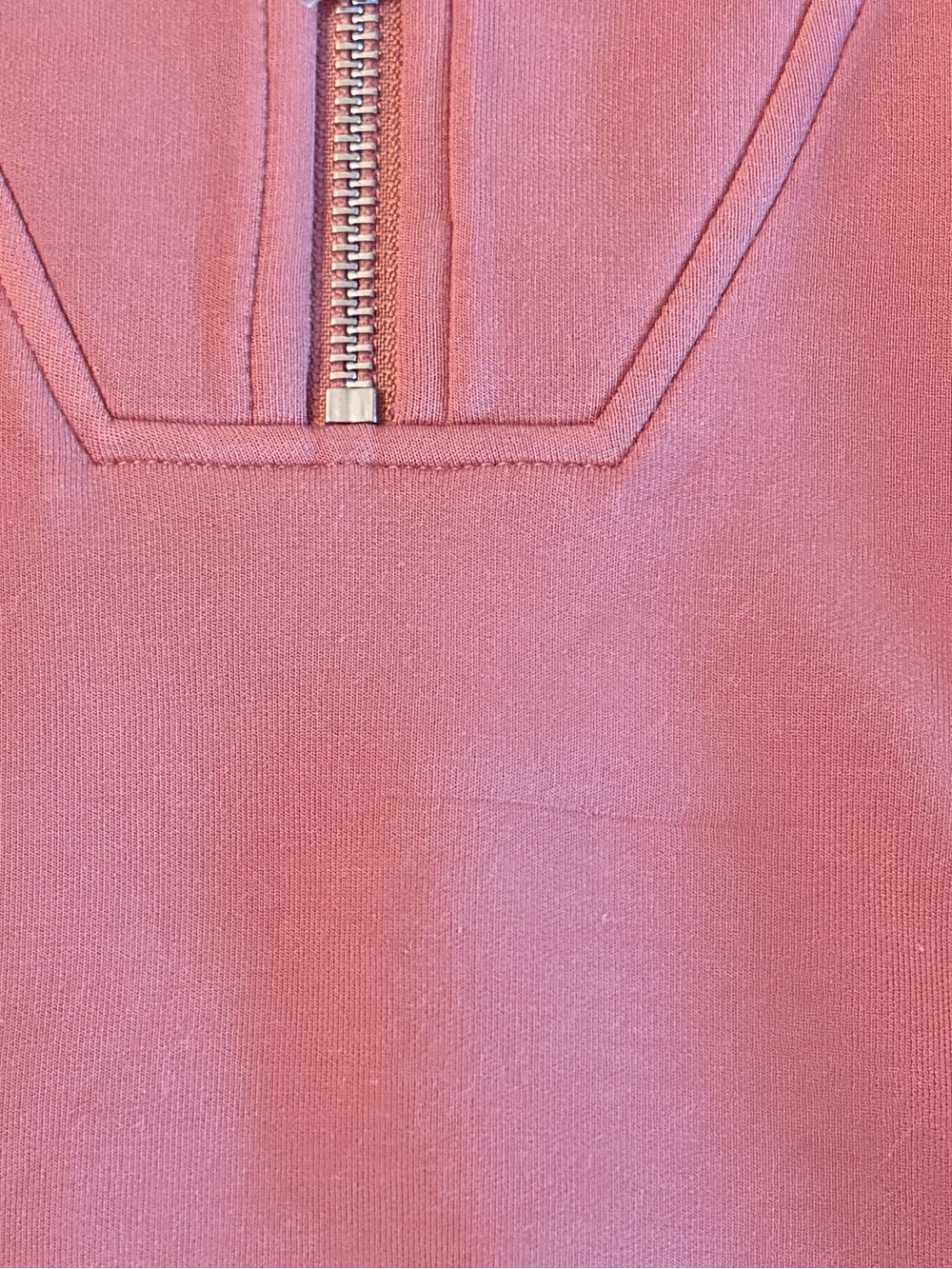 Varley Hawley Half Zip Women’s Sweatshirt In Terracotta Mauve Small S - Picture 11 of 12